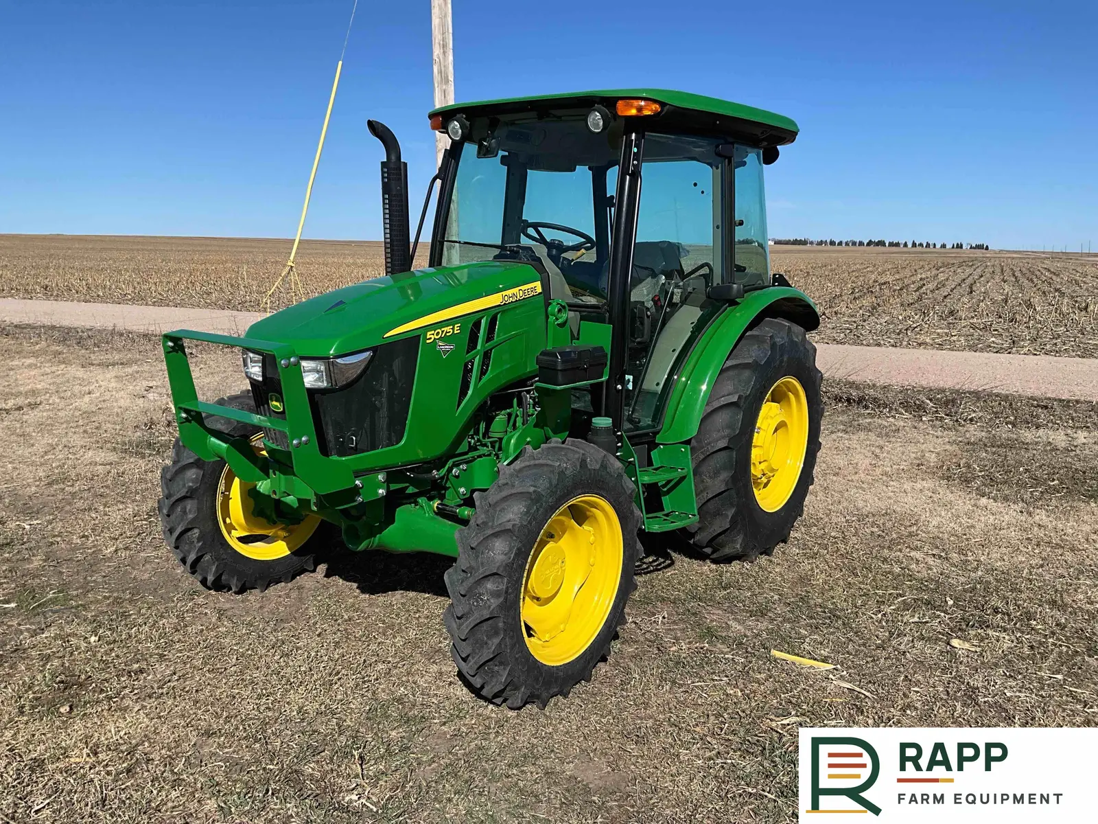 2021 John Deere 5075E MFWD Tractor 