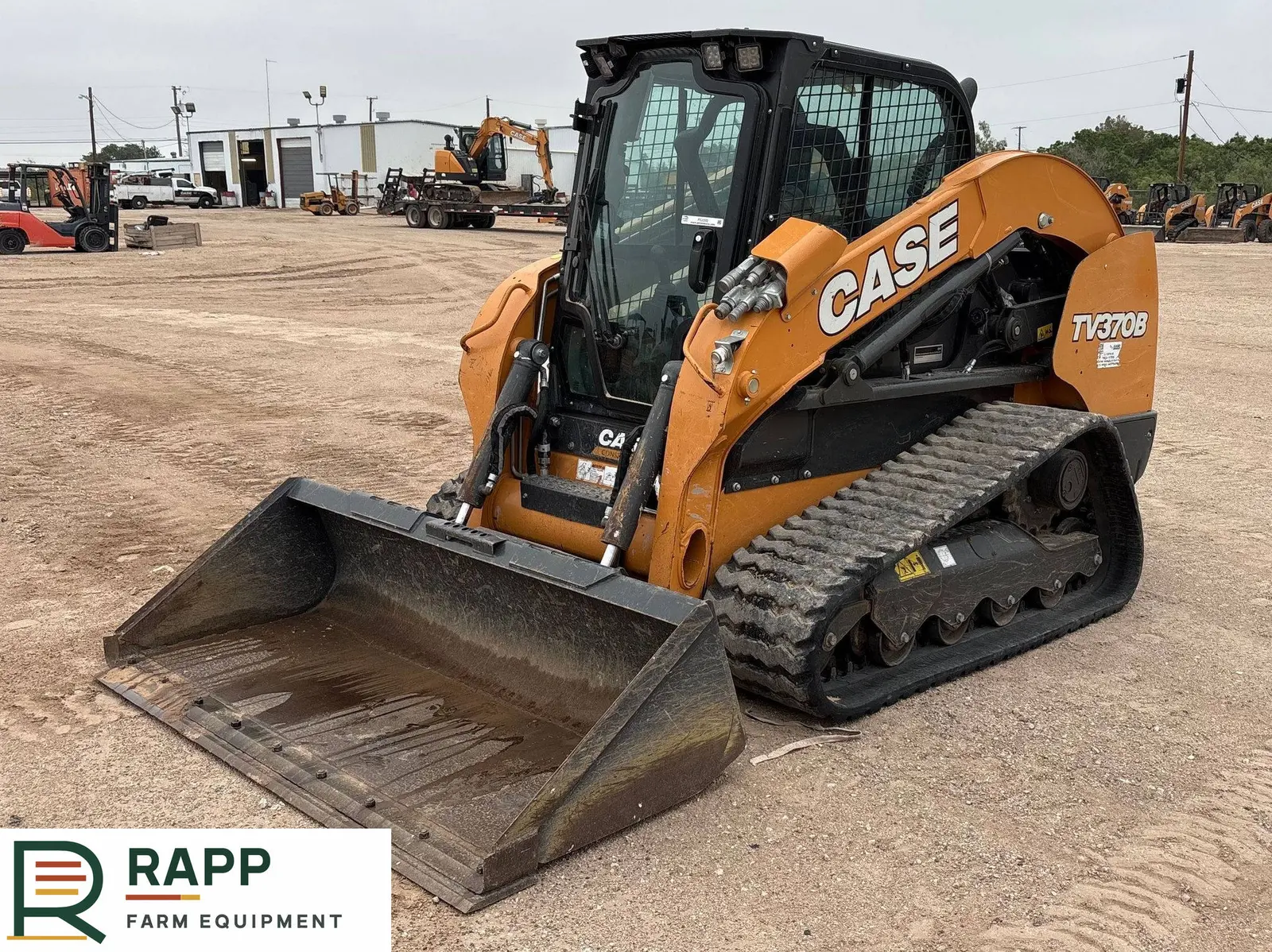 2023 Case TV370B tracked skid steer loader photo 1