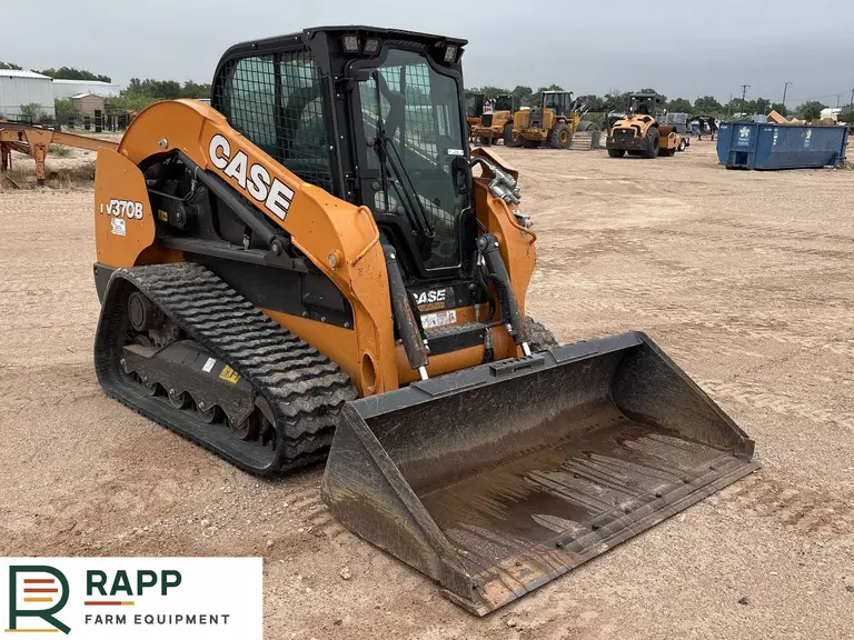 2023 Case TV370B tracked skid steer loader photo 7