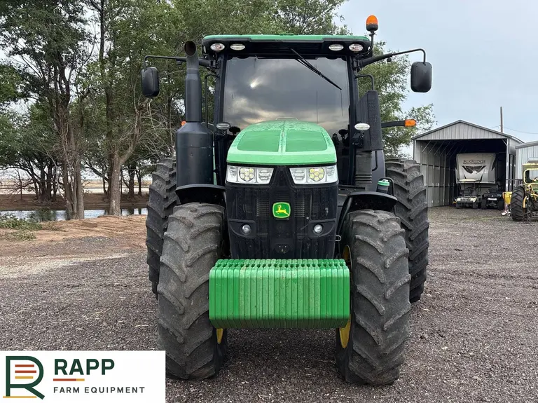 2014 John Deere 7250R MFWD tractor photo 8