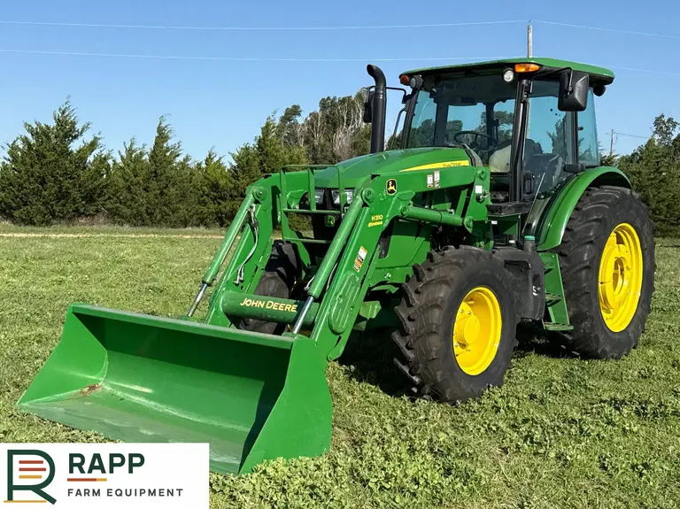 2016 John Deere 6120E MFWD tractor photo 1