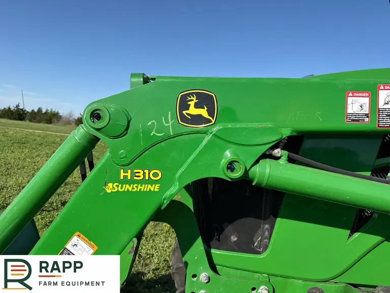 2016 John Deere 6120E MFWD tractor photo 12