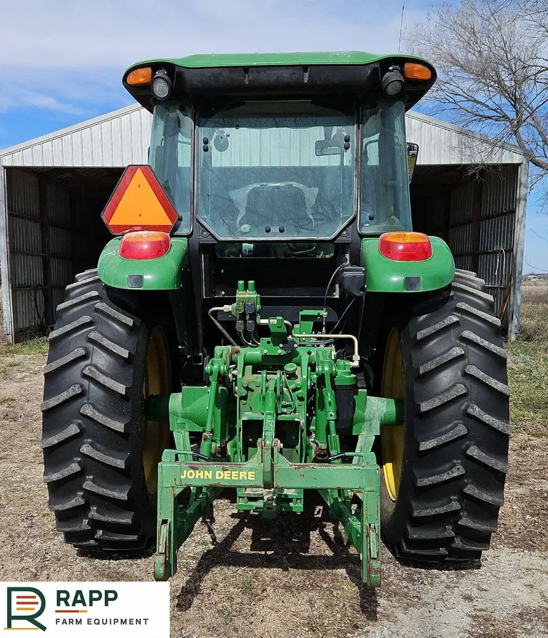 2014 John Deere 6140D MFWD tractor photo 4