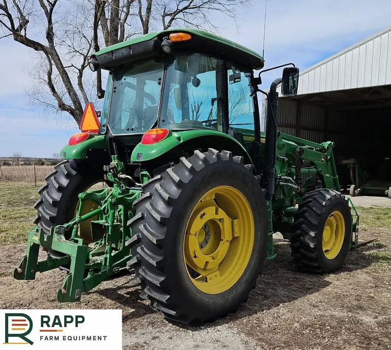 2014 John Deere 6140D MFWD tractor photo 5