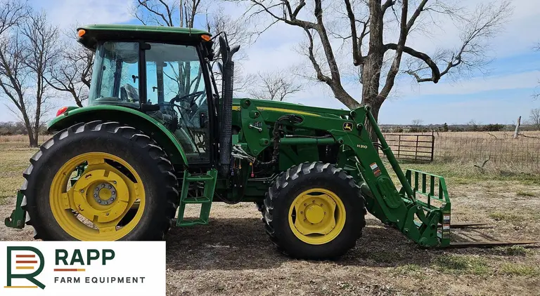 2014 John Deere 6140D MFWD tractor photo 6