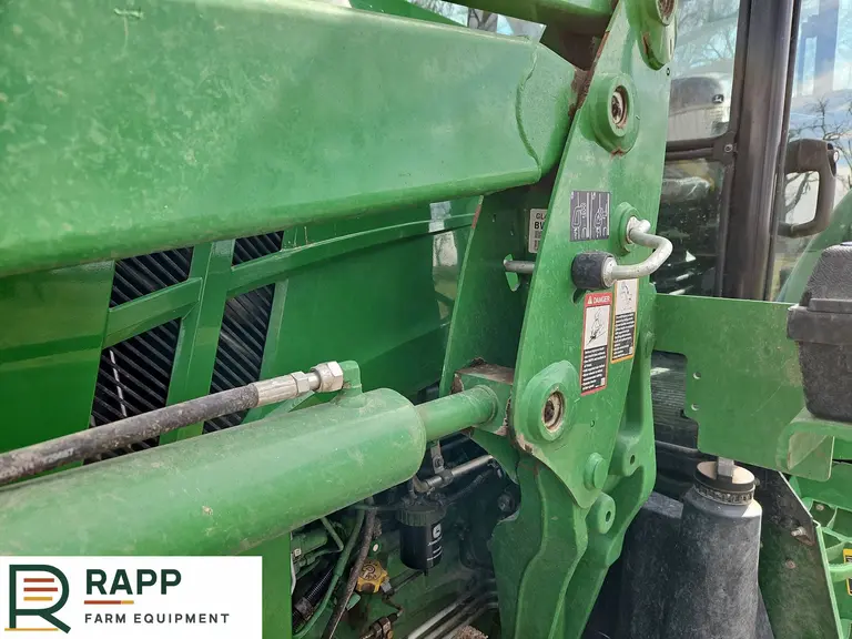 2014 John Deere 6140D MFWD tractor photo 9