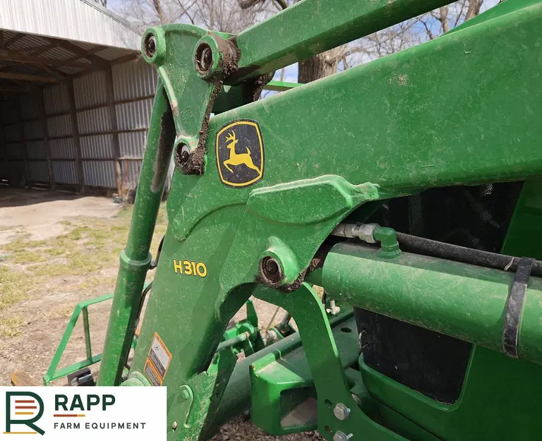 2014 John Deere 6140D MFWD tractor photo 11