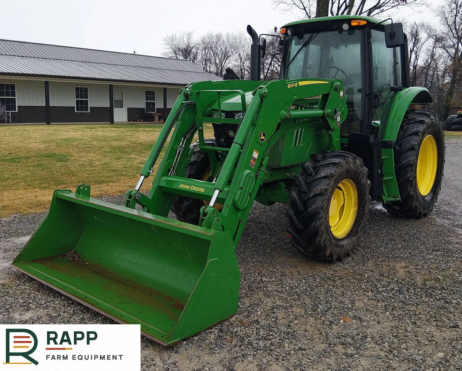 2017 John Deere 6130M MFWD tractor photo 1