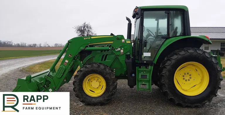 2017 John Deere 6130M MFWD tractor photo 2