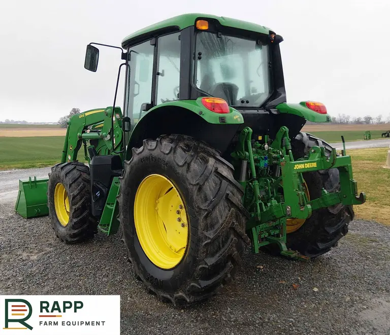 2017 John Deere 6130M MFWD tractor photo 3