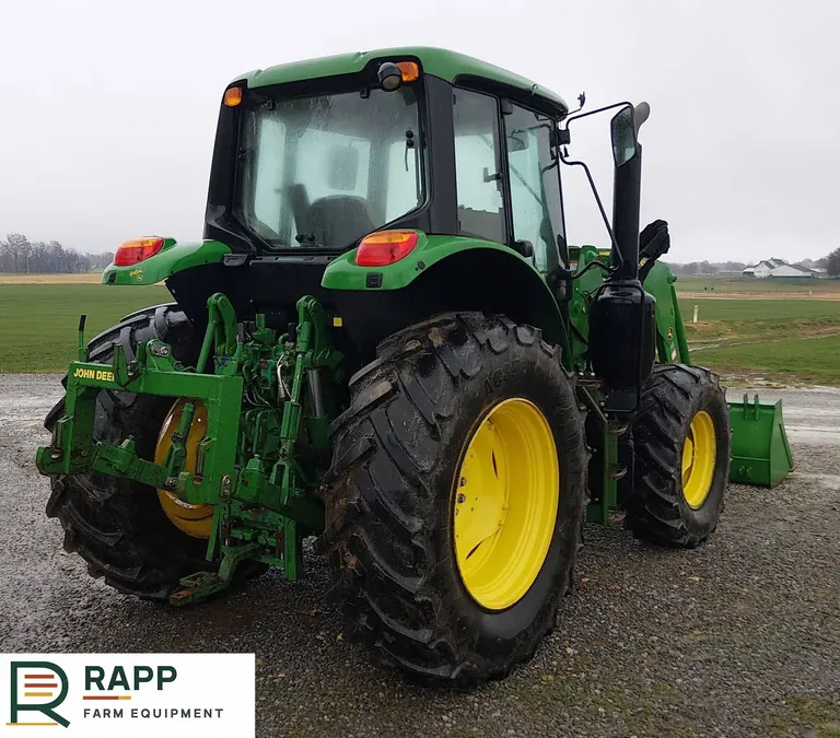 2017 John Deere 6130M MFWD tractor photo 5