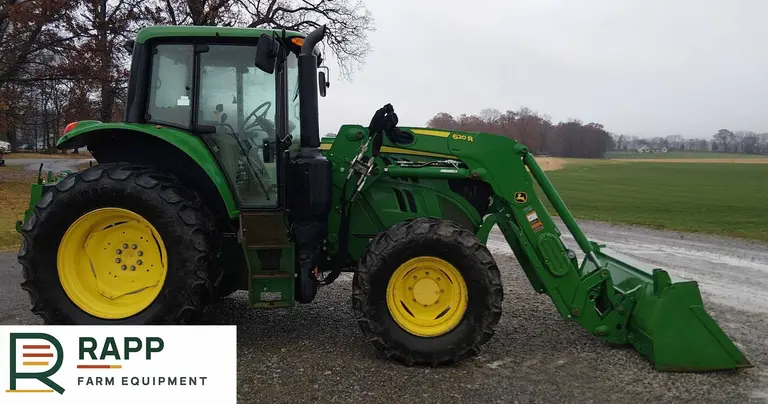 2017 John Deere 6130M MFWD tractor photo 6