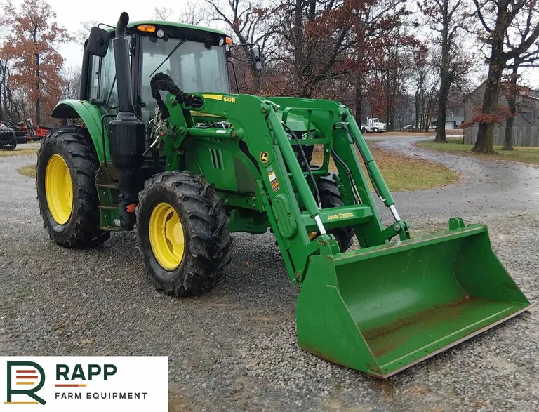 2017 John Deere 6130M MFWD tractor photo 7